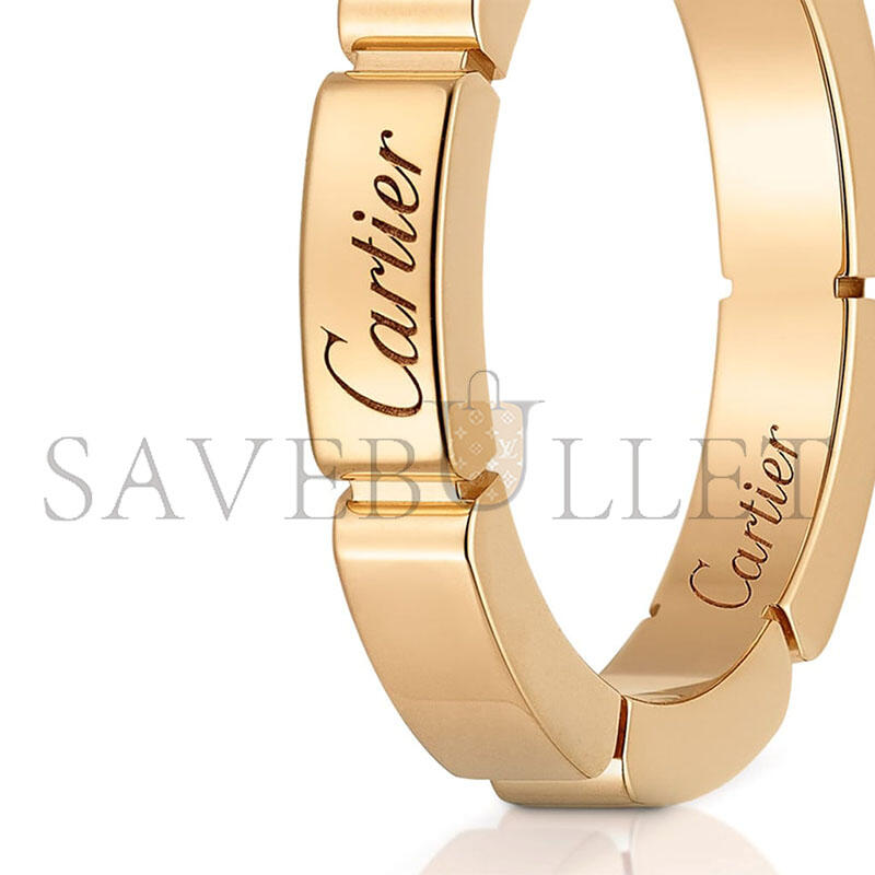 Ca*t1er maillon panthÈre wedding band b4079900